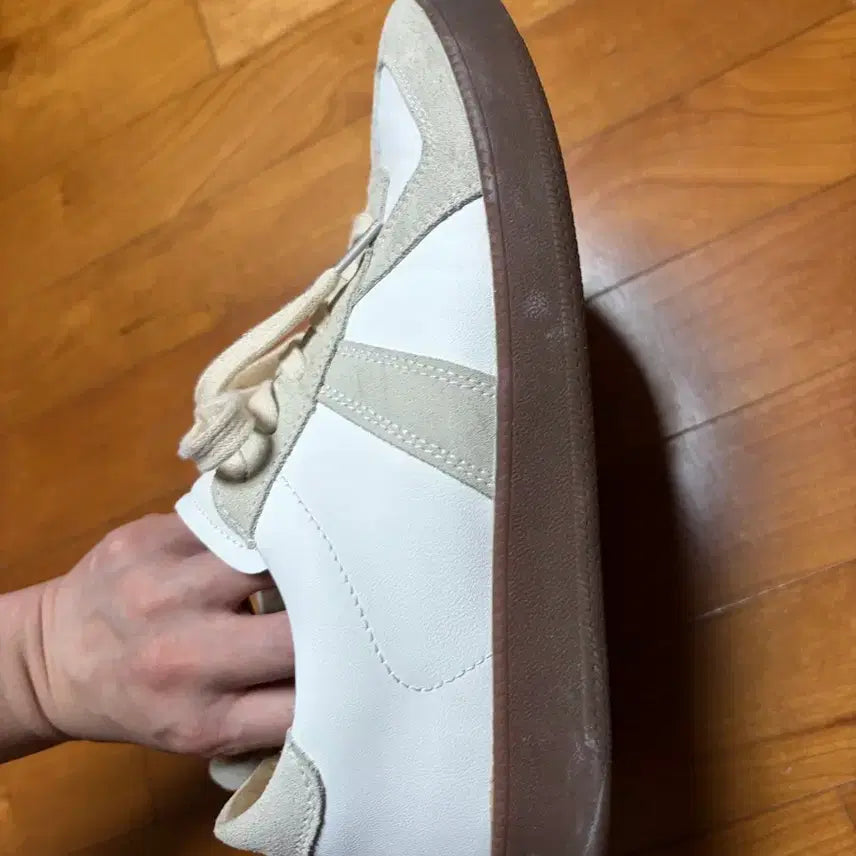 [BUNJANG] SixFit German Army Sneakers / 식스핏 키높이 독일군 255