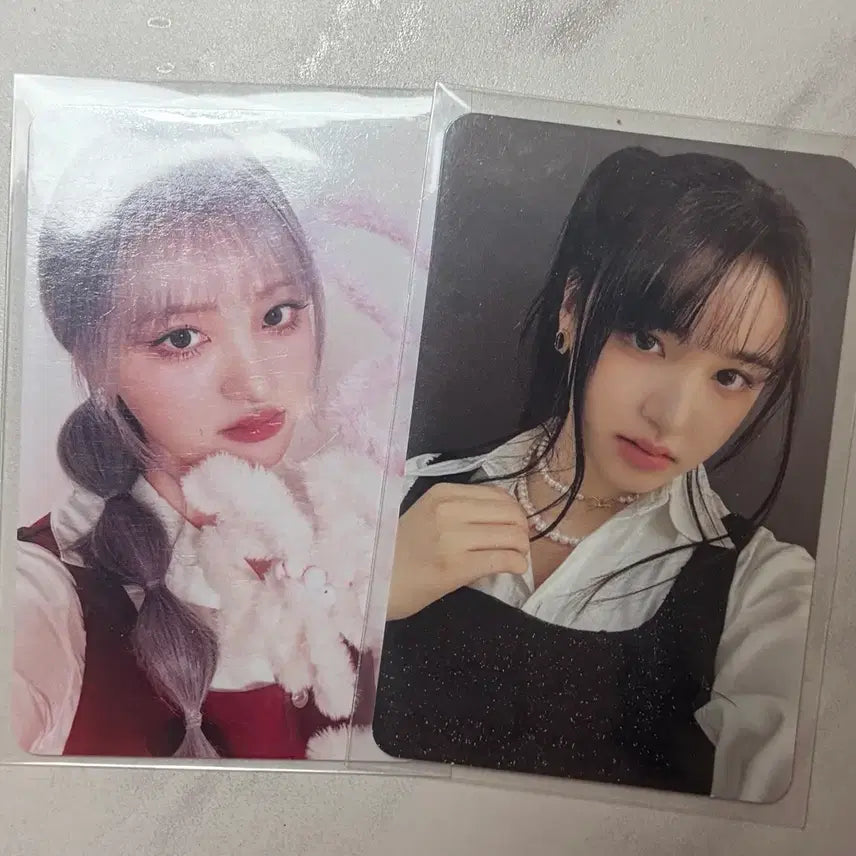 아이브 리즈 앨범 포카 2장 일괄 판매