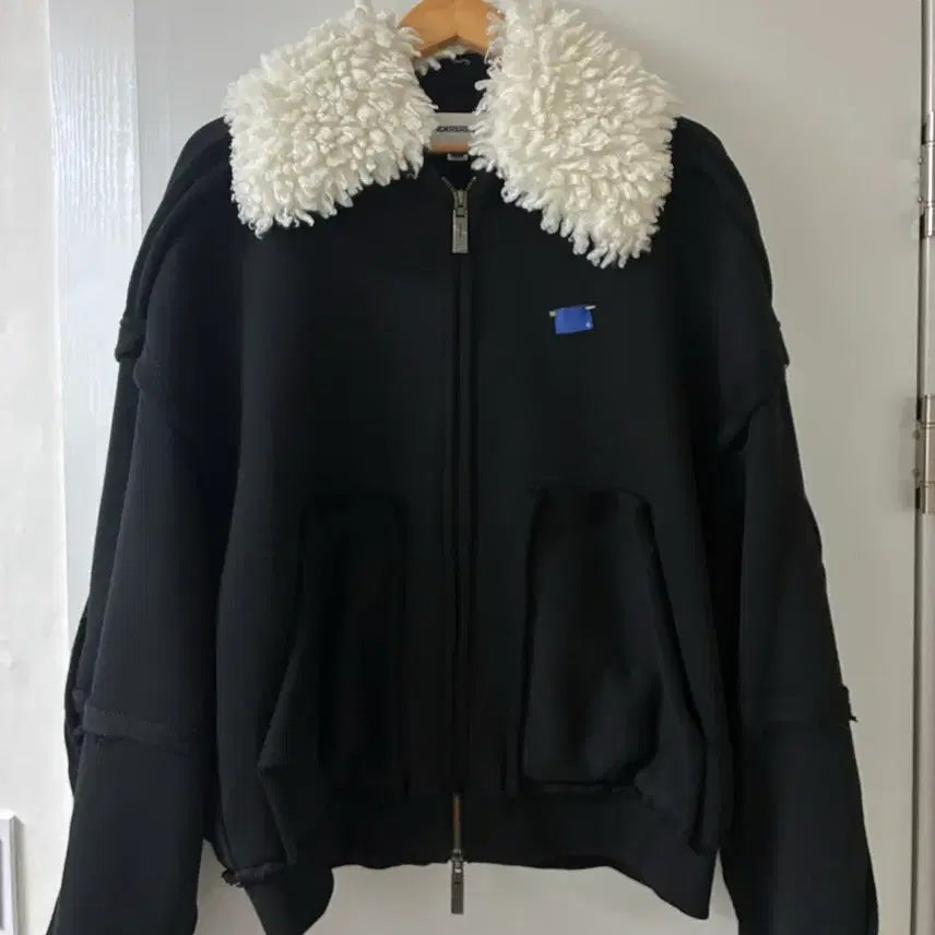 [BUNJANG] ADER Error Fleece Collar Bomber Jacket / 아더에러 양털 카라 봄버
