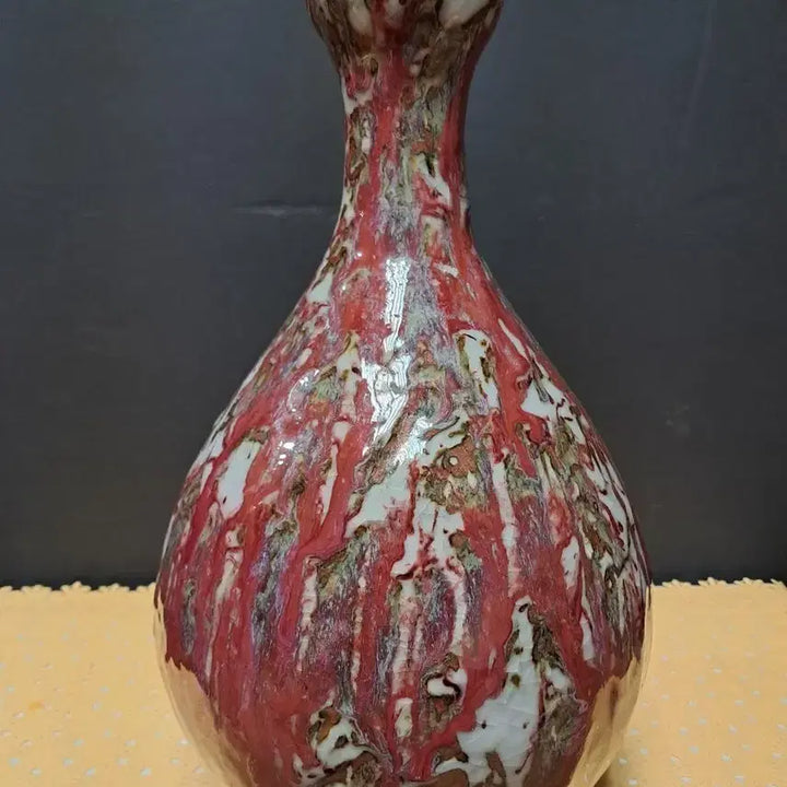 [BUNJANG] Celadon Porcelain Vase / 계혈류 요변도자기 산두병어(높이약37cm)