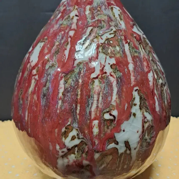 [BUNJANG] Celadon Porcelain Vase / 계혈류 요변도자기 산두병어(높이약37cm)