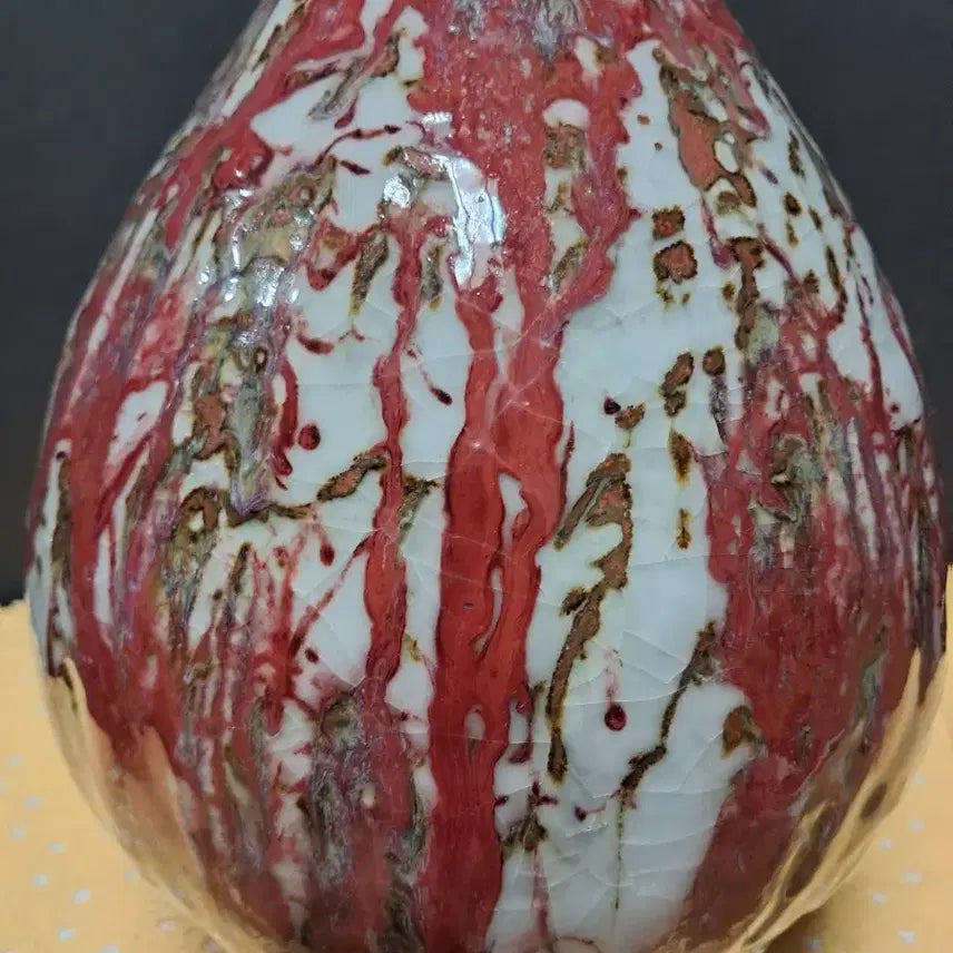 [BUNJANG] Celadon Porcelain Vase / 계혈류 요변도자기 산두병어(높이약37cm)