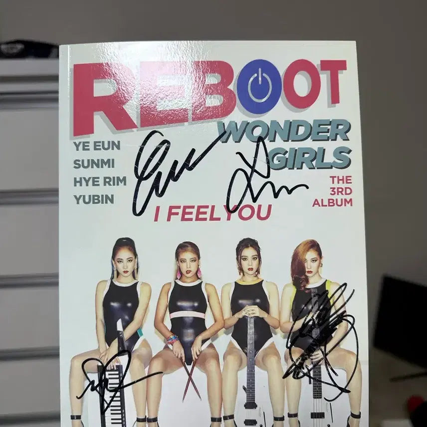 원더걸스 Reboot 3집 앨범 싸인반(택포)