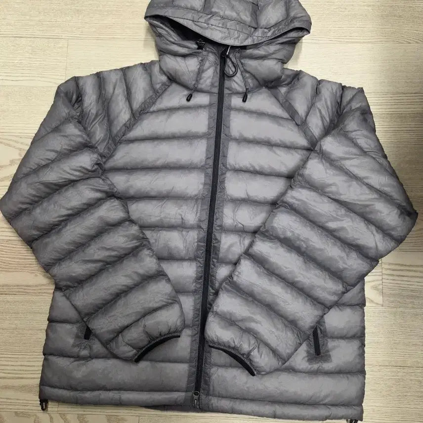 [BUNJANG] Sooare Women Light Shearling Padding Gray Size L / 수아레 우먼 라이트 시어쉘 패딩 그레이색 L사이즈 100-105 새제품