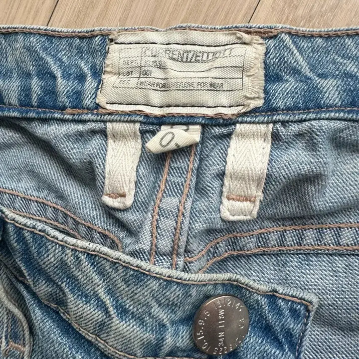 [BUNJANG] Current/Elliott Distressed Boyfriend Jeans / 커렌트엘리엇 24사이즈 디스트레스드 진 청바지 찢청 보이프렌드핏 데님