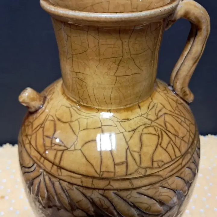 [SOLD OUT] 황지 수성노인 신선도 각화도자기(높이약 34cm)