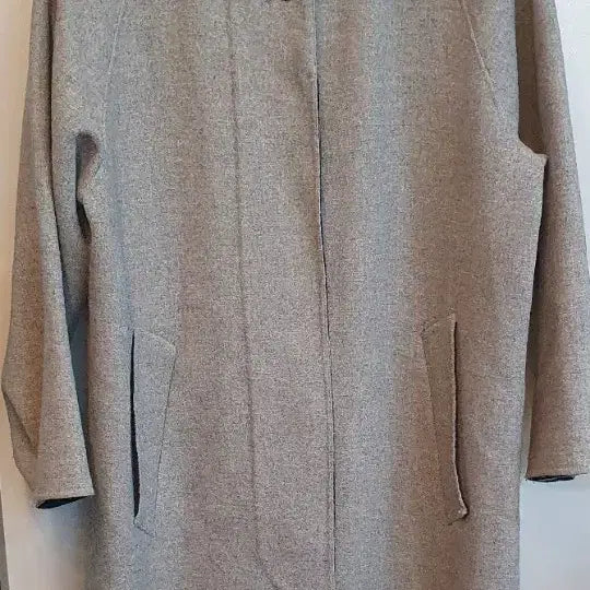 [BUNJANG] Studio Tomboy Gray Long Coat / 스튜디오 톰보이 회색 롱 코트 프리사이즈