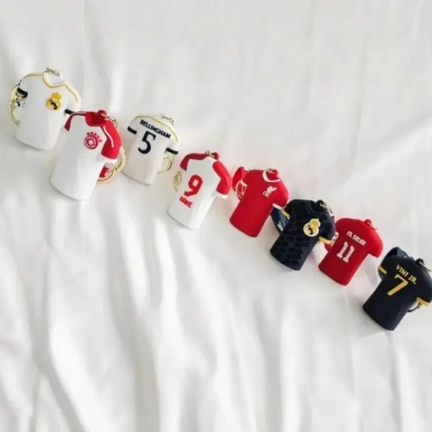 [BUNJANG] Various Soccer Team Jersey Keyrings / 해외 축구 키링