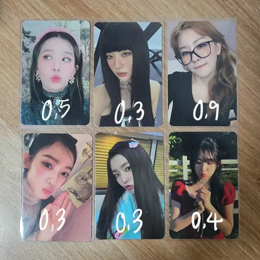 레드벨벳 슬기 아이린 포카