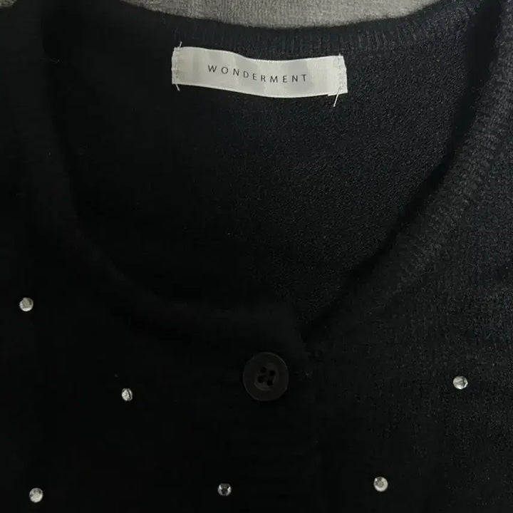 [BUNJANG] Cubic Dot Cardigan / 큐빅 도트 가디건