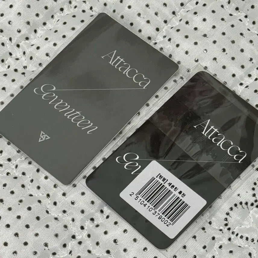 세븐틴 정한 윤정한 아타카 미공포 럭드 포카 엠투유 예스24