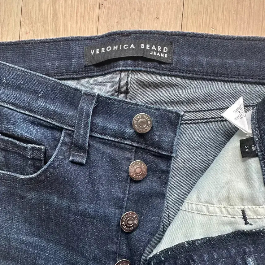 [BUNJANG] VERONICA BEARD 24 Semi-Bootcut Jeans / 베로니카비어드 24 세미부츠컷 청바지 데님 타임 진 팬츠