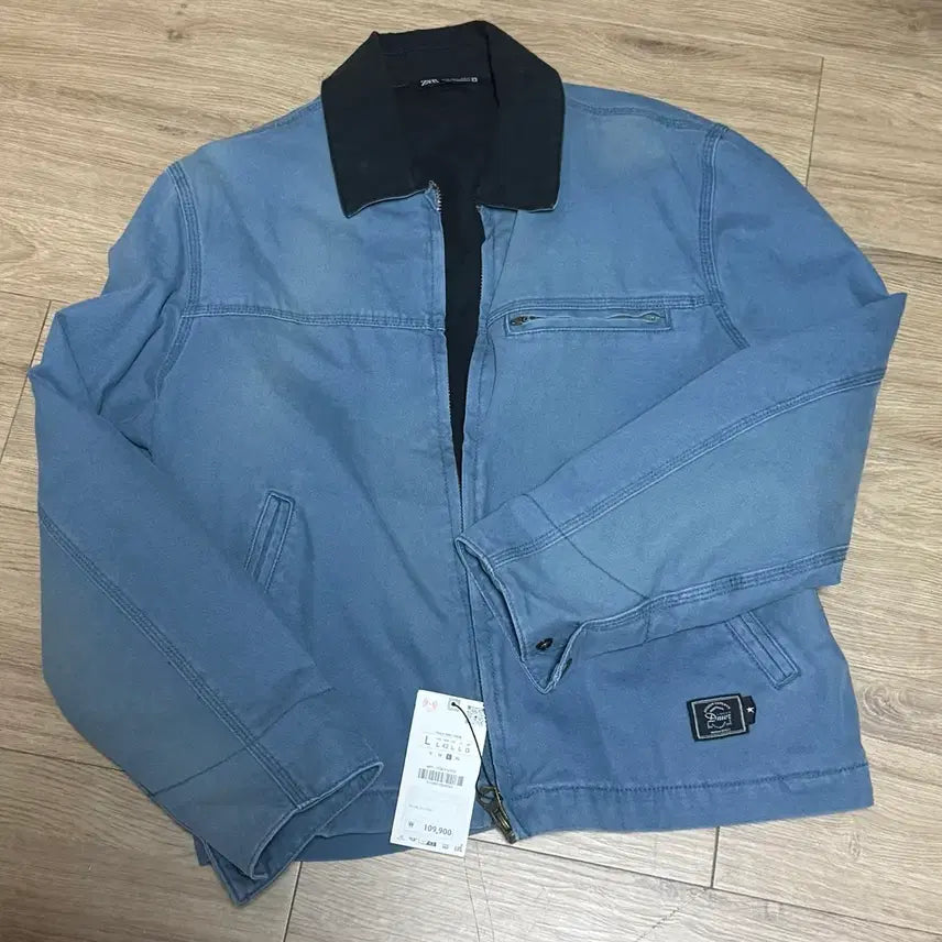 [BUNJANG] ZARA Quilted Jumper / 자라 워싱 퀄팅 점퍼