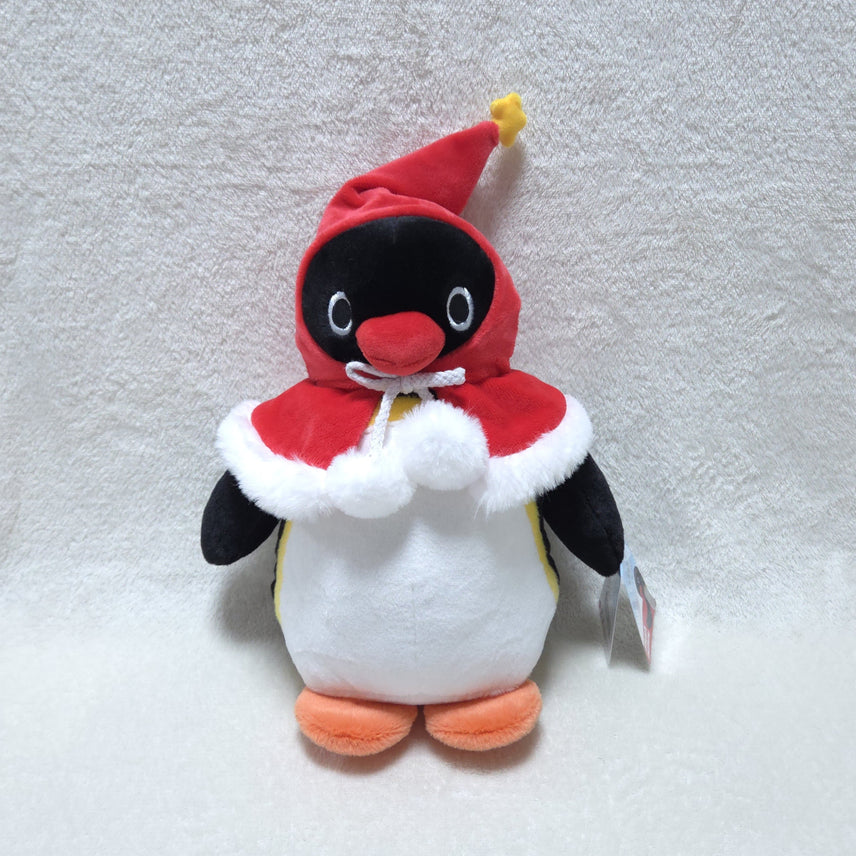 [BUNJANG] Pingu Winter Cape Medium Plush Doll / (새상품/정품) 핑구 겨울망토 중형 인형 기념일 선물 27cm
