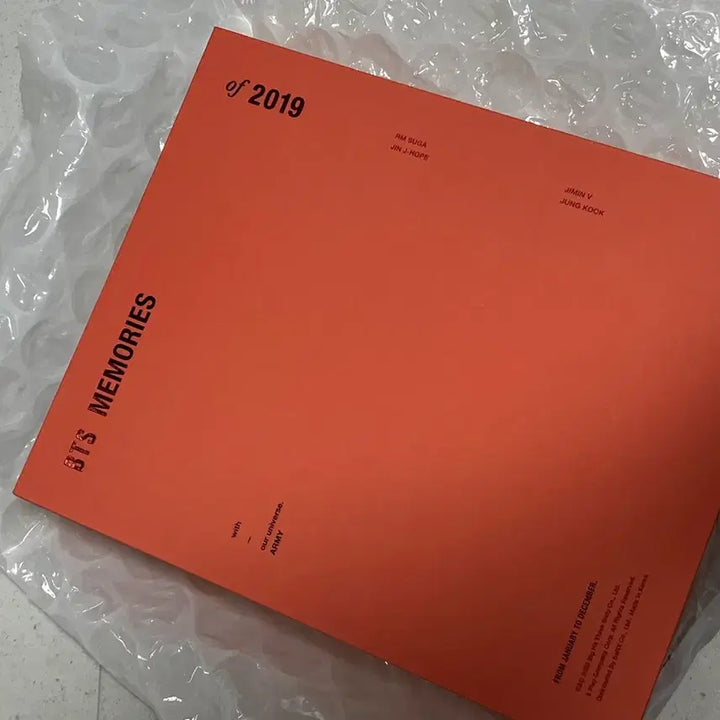 BTS 방탄소년단 럽셀 japan 2019 메모리즈 포토카드 일괄