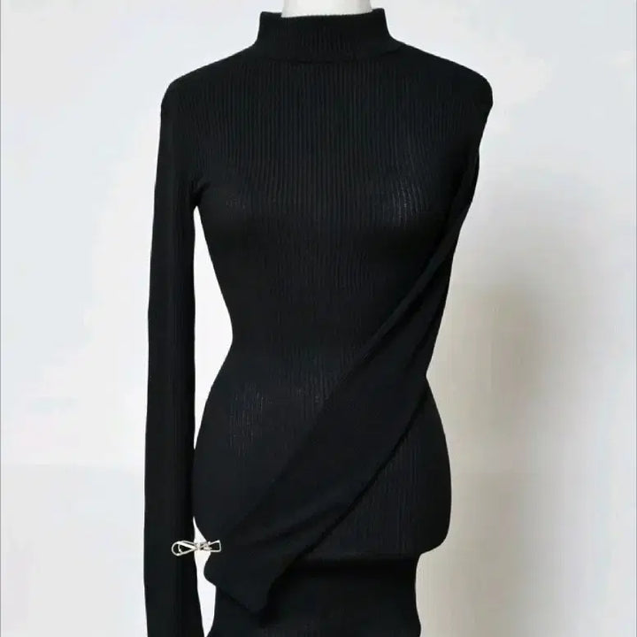 [BUNJANG] Unbranded Knit Dress / [새제품] 롱목폴라, 반목폴라 니트 원피스