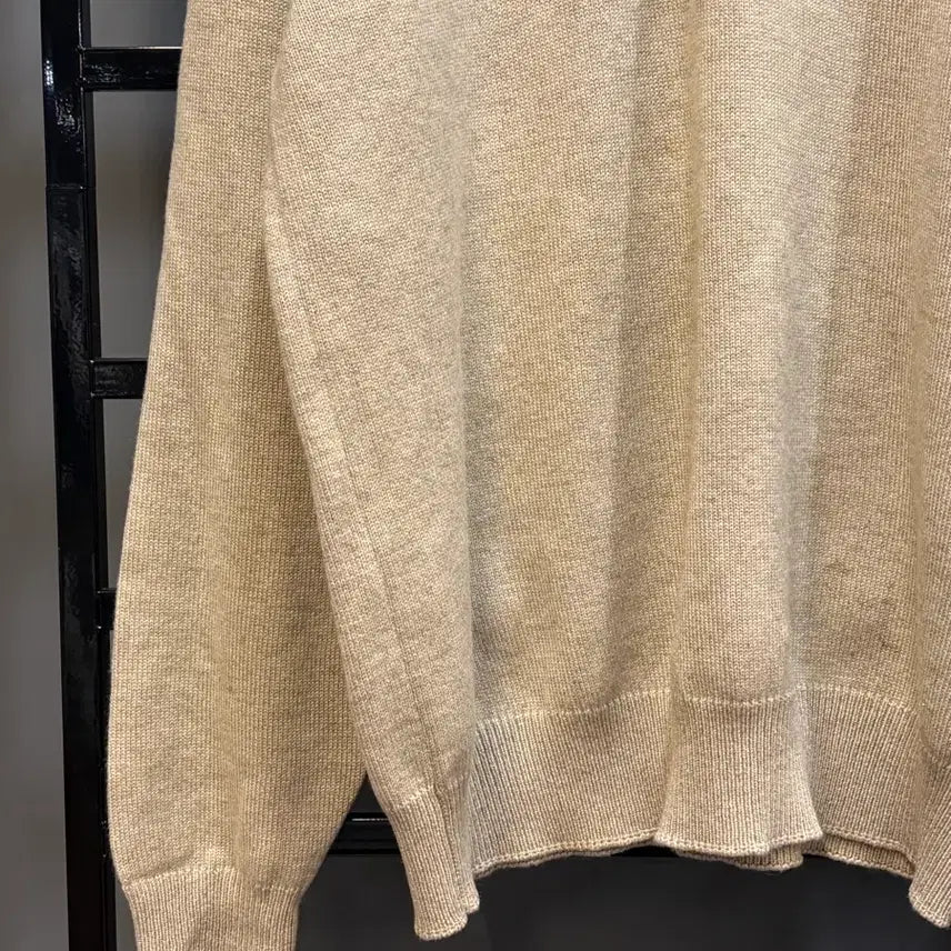 [BUNJANG] Loro Piana Cashmere 100% Collar Knit Sweater / (48) 로로피아나 남성 캐시미어 100% 카라 니트 스웨터 45.0
