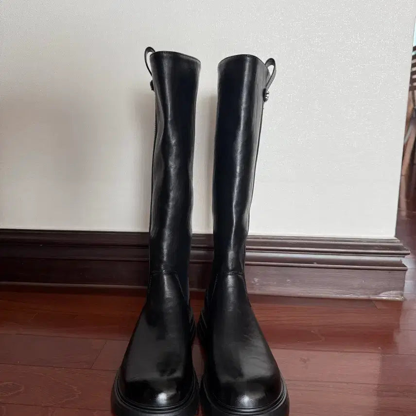 [BUNJANG] Leather Long Boots / 소가죽 롱부츠 245 셀*느