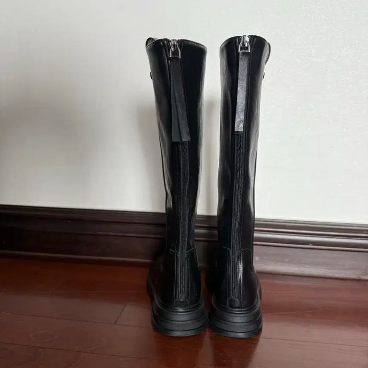 [BUNJANG] Leather Long Boots / 소가죽 롱부츠 245 셀*느