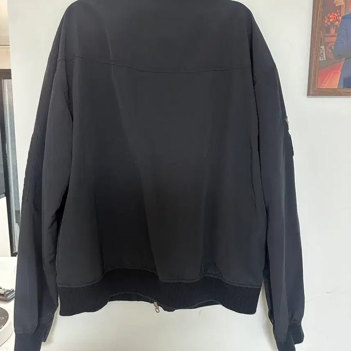 [BUNJANG] Wayne Black Bomber Jacket / wayne 웨인 블랙 봄버 자켓 F