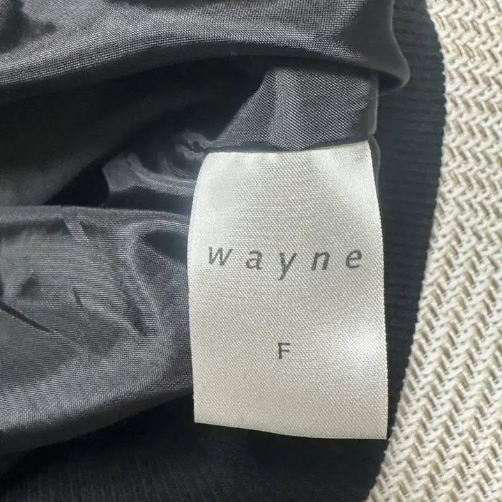 [BUNJANG] Wayne Black Bomber Jacket / wayne 웨인 블랙 봄버 자켓 F