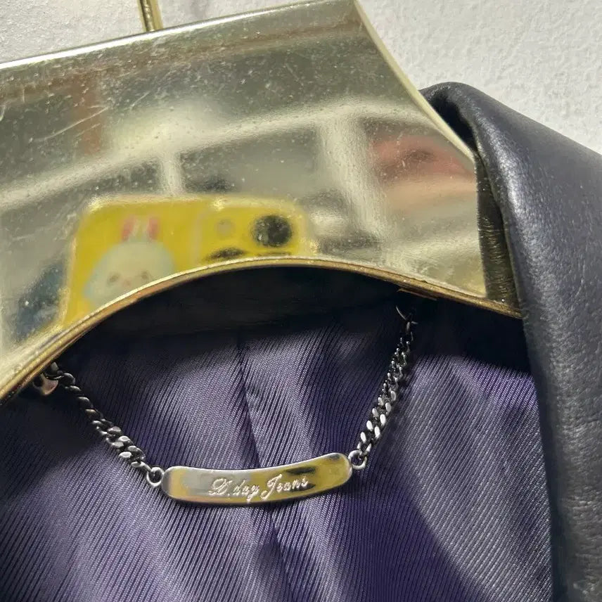 [BUNJANG] Women's Black Leather Jacket M / 여성 블랙 양가죽 자켓 M