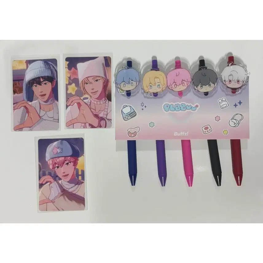 [BUNJANG] PLAVE 버프즈 Unreleased Photocard Bundle Set / 플레이브 플뿌 버프즈 미공포 볼펜 일괄 양도