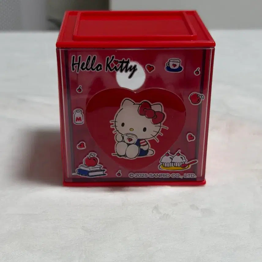 [BUNJANG] Sanrio Hello Kitty Block Storage Box / 산리오 헬로키티 블럭 수납함