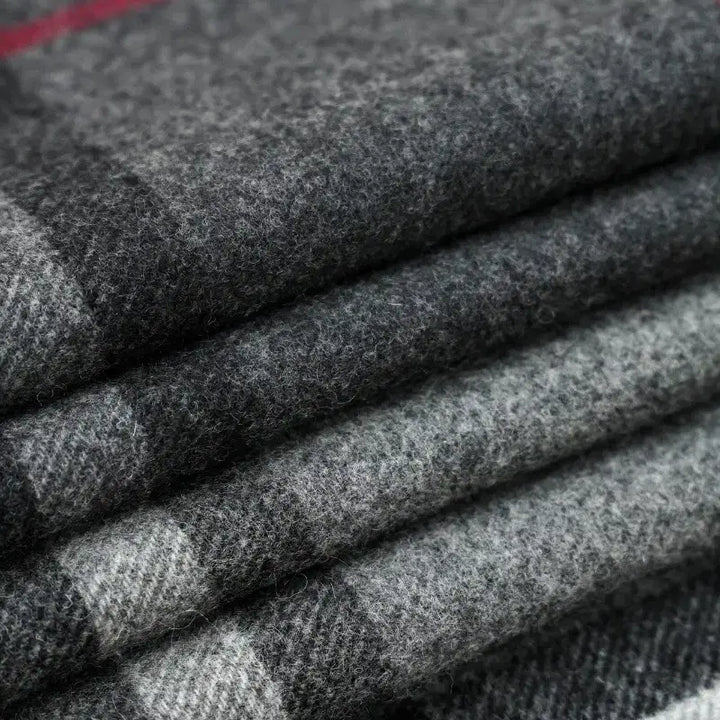 [BUNJANG] Burberry Gray Check Scarf / 버버리 스카프 그레이 체크