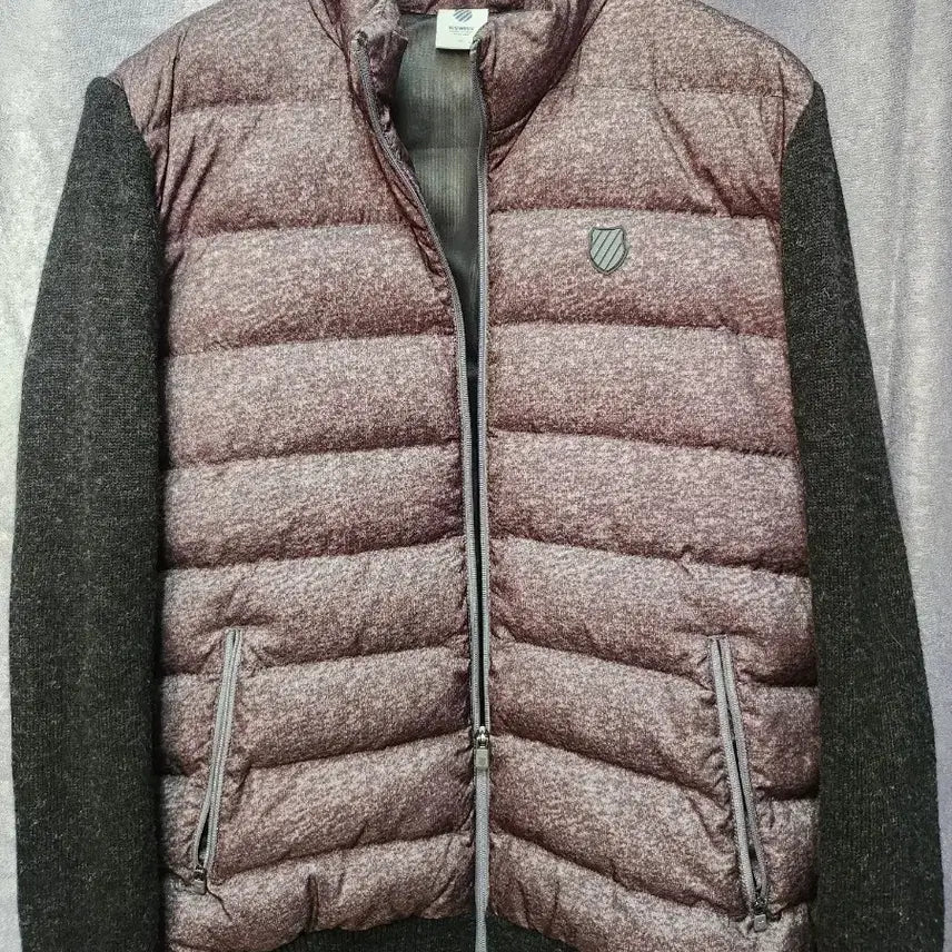 [BUNJANG] K-Swiss Sweat Down Jacket / 케이스위스 스웨트 다운자켓