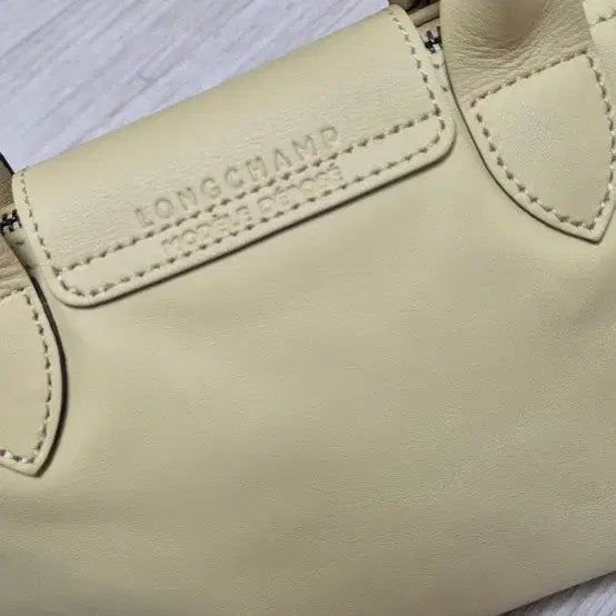 [BUNJANG] Longchamp Le Pliage Extra Leather Mini Tote Bag - Yellow / 롱샴 르 플리아쥬 엑스트라 레더 미니 토트백 YELLOW