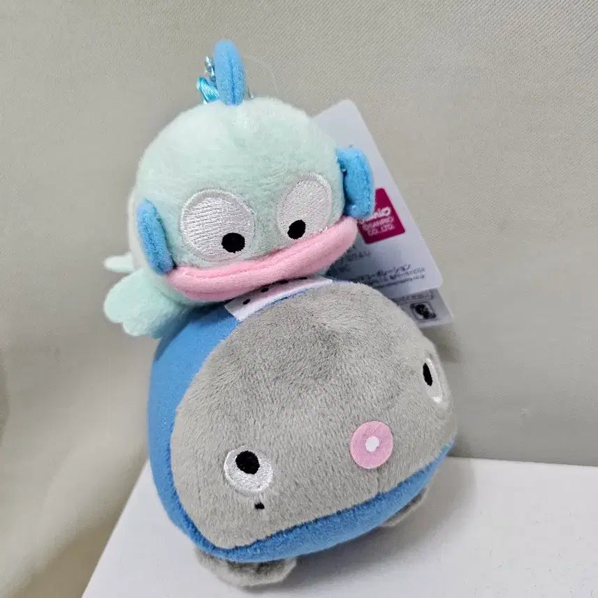 [BUNJANG] Sanrio Hangyodon Mascot Doll / 고래 탄 한교동 마스코트