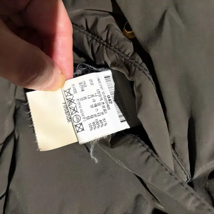 [BUNJANG] Montecore Real Fur Padded Jacket (Size 55-66) / [새상품급] 이태리 프리미엄 몬테꼬레 리얼퍼 패딩 55-66