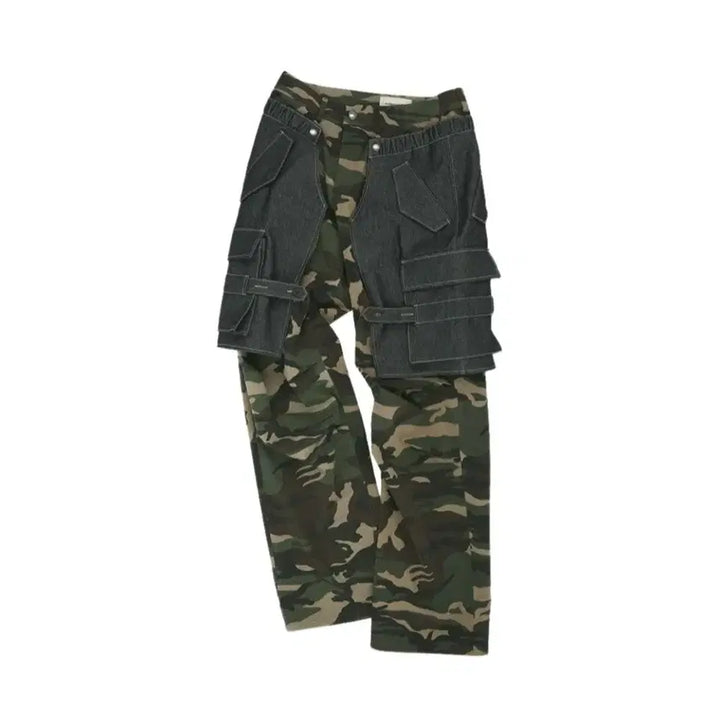 [BUNJANG] Andersson Bell Raptor Layered Cargo Pants / 앤더슨벨 랩터 레이어드 카고 팬츠