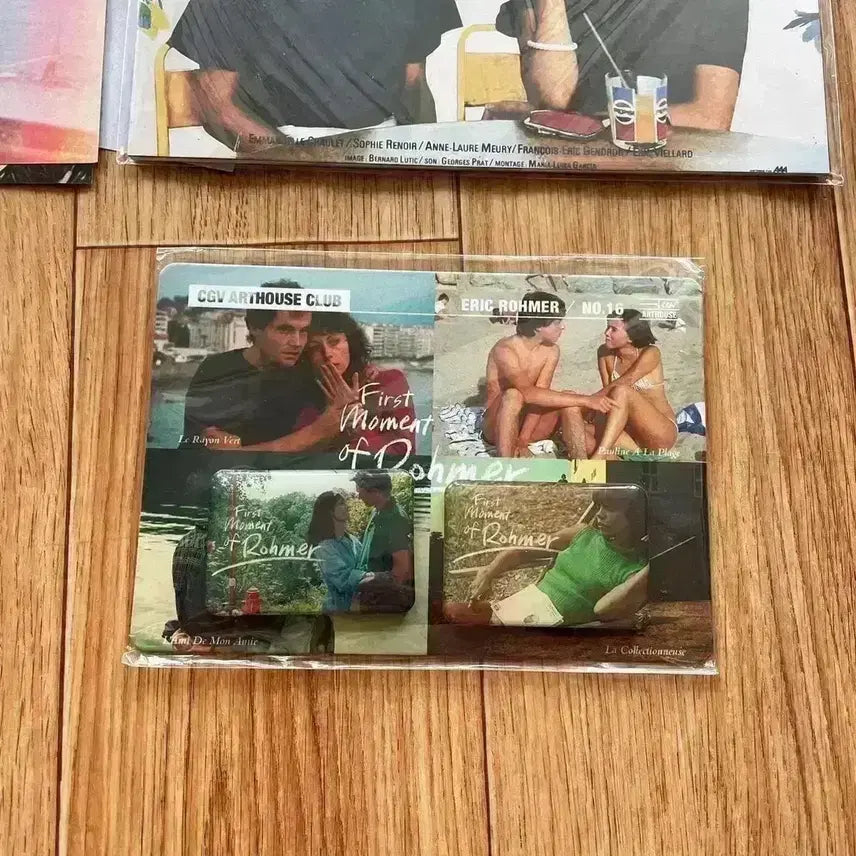 [SOLD OUT] 녹색광선 후가공 포스터(A3/녹색적박)에릭로메르 영화 아트하우스마그넷엽서