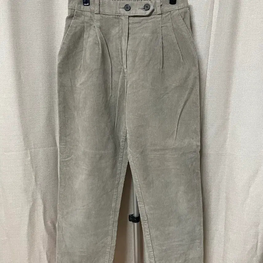 [BUNJANG] Boniface Beige Corduroy Pants / 보니팍스 베이지 코듀로이 바지
