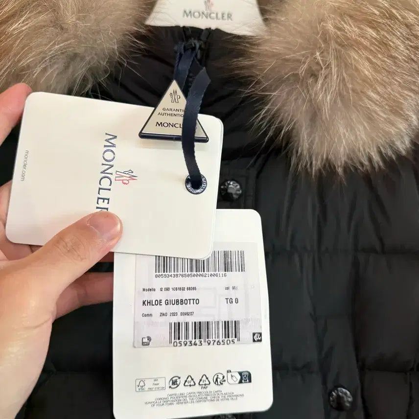 [BUNJANG] 23/24 Moncler Khloe Long Padded Jacket (Black) / [0] 23 / 24 몽클레어 클로에 Khloe 롱패딩 블랙 새상품