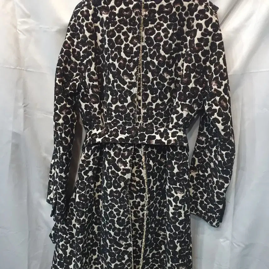 [BUNJANG] TIME Leopard Print Coat / 타임여성코트