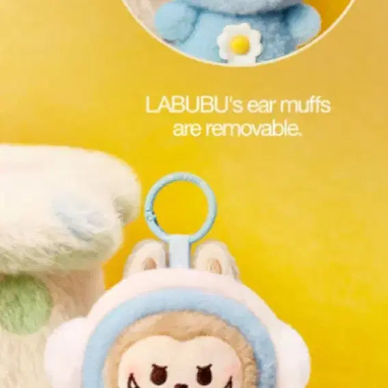 [BUNJANG] Popmart Labubu Fluffy & Cozy Series Doll Keyring / 팝마트 팝빈 플러피 & 코지 시리즈 인형 키링 라부부 미개봉