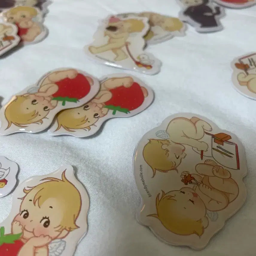 [BUNJANG] Brandy Melville Epoxy & Regular Stickers / 브랜디멜빌 일반 & 에폭시 스티커 개당가격