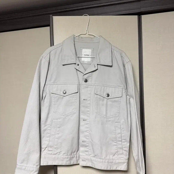 [BUNJANG] Top Ten Trucker Denim Jacket (Gray, Size 95) / 탑텐 트러커 데님 자켓 그레이 95사이즈