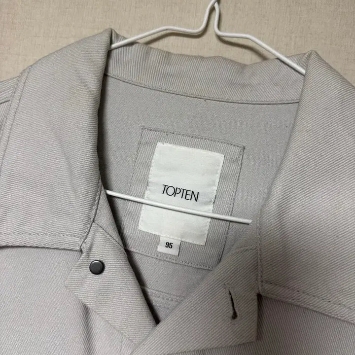 [BUNJANG] Top Ten Trucker Denim Jacket (Gray, Size 95) / 탑텐 트러커 데님 자켓 그레이 95사이즈