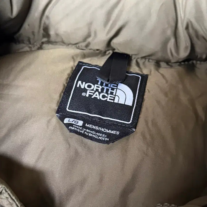 [BUNJANG] The North Face Center Logo Brown 700 Nuptse Vest / [L] 노스페이스 센터로고 브라운 700 눕시 패딩 베스트 조끼