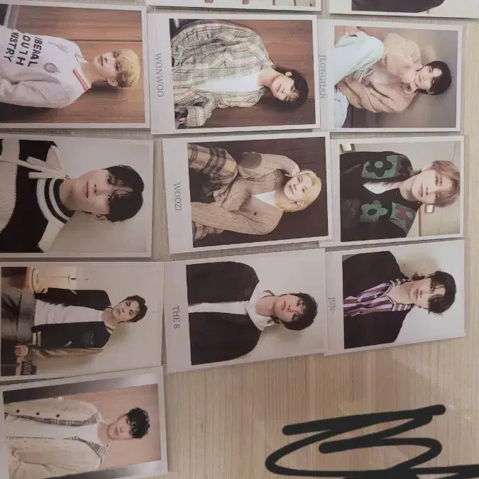 세븐틴 seventeen 2024 carat land 포카 세트