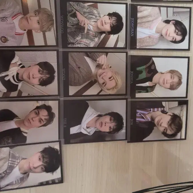 세븐틴 seventeen 2024 carat land 포카 세트