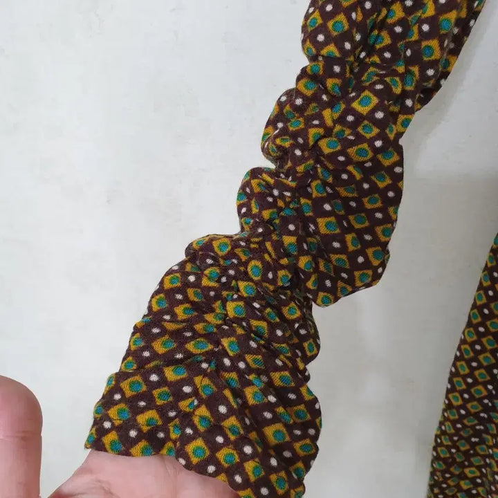 [BUNJANG] Unbranded Thin Knit Dress - Brown - Size S / 얇은 니트 원피스 55 S 브라운