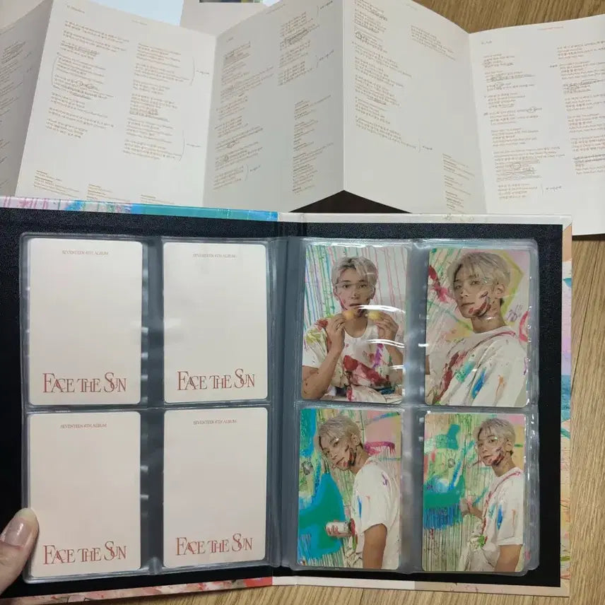 세븐틴 Face the Sun 앨범 + 포토카드