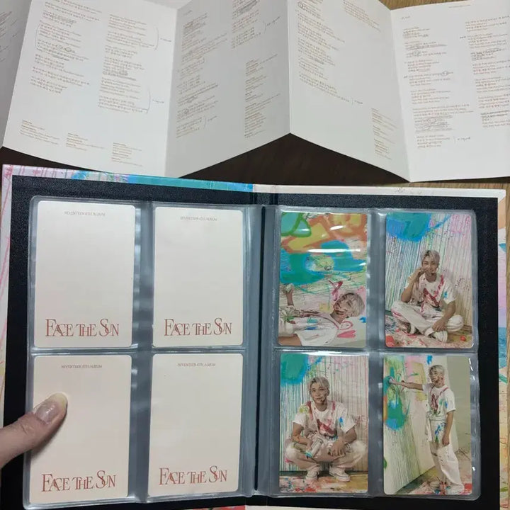 세븐틴 Face the Sun 앨범 + 포토카드