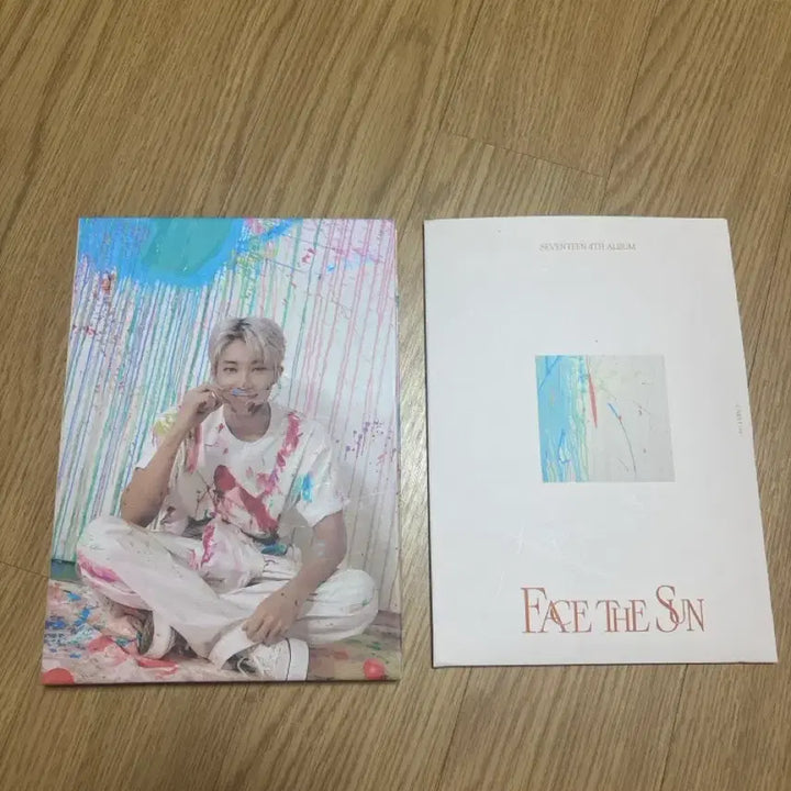 세븐틴 Face the Sun 앨범 + 포토카드