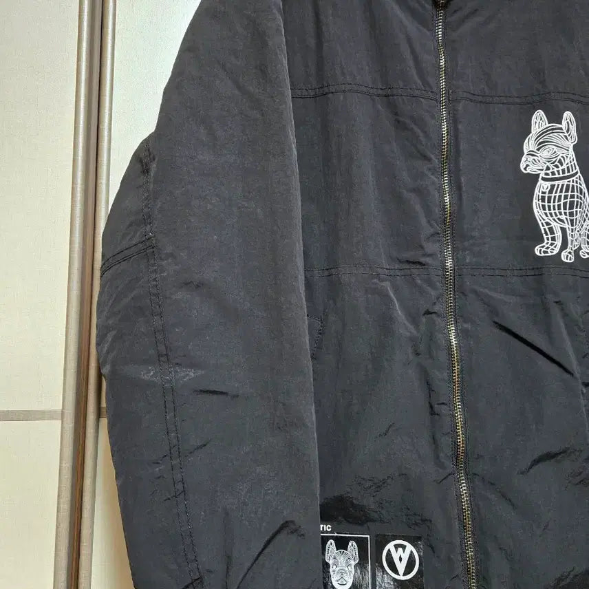 [BUNJANG] Life Work Radog Black Lightweight Padded Jacket / 라이프워크 라독 블랙 경량패딩 점퍼